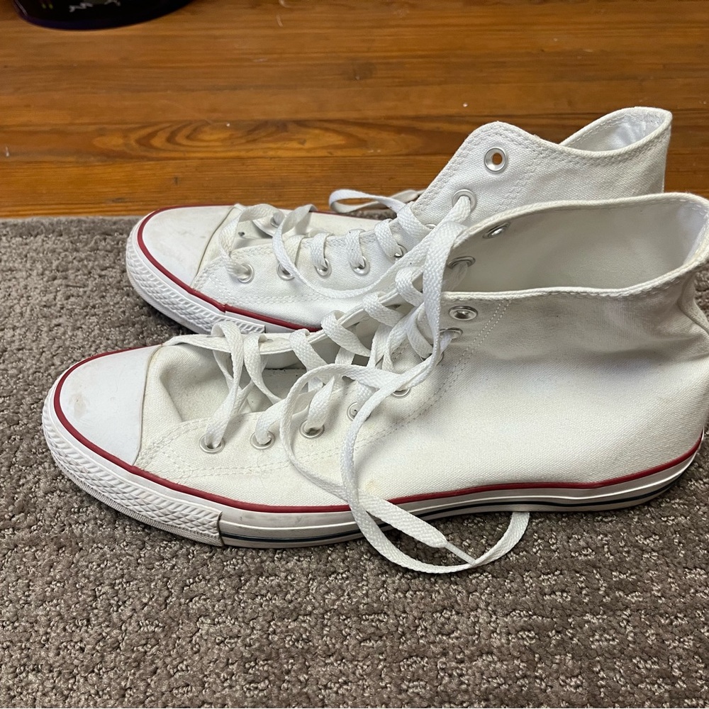 Converse All Star White High-Top Sneakers